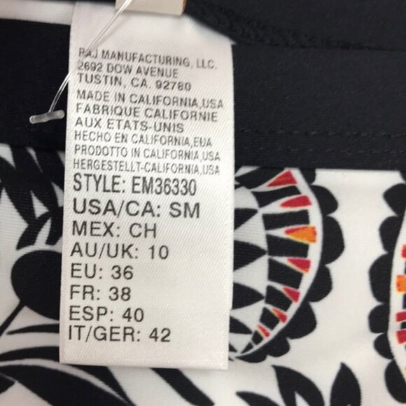 NWOT Ella Moss High Waist Swim Bikini Bottom - Picture 6 of 6